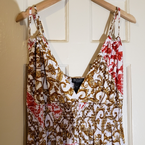 NWT Sleeveless Colorful Maxi Dress - Picture 4 of 5